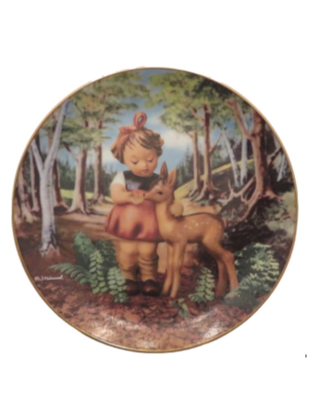 Hummel "Friends" Danbury Mint Plate